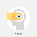 Vision icon concept