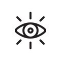 Vision icon design vector