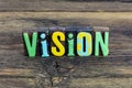 Vision mission values insight experience focus plan ahead