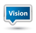 Vision prime blue banner button Royalty Free Stock Photo