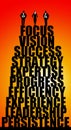 Vision and success Royalty Free Stock Photo