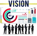 Vision Target Mission Motivation Goals Concept Royalty Free Stock Photo