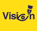 Vision Theme Logo Concept