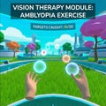 Vision Therapy Module Amblyopia Exercise Royalty Free Stock Photo