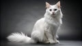 A Vision in White: The Turkish Angora Cat