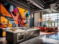 The Visionary Oasis: A Modern Artistic Kitchen