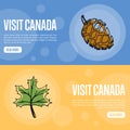 Visit Canada Travel Company Landing Page Template