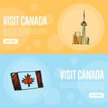 Visit Canada Travel Company Landing Page Template