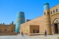 The visit card of Khiva Royalty Free Stock Photo