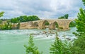 Visit Eurymedon Bridge in Aspendos