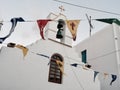 A view of a Church, at a visit in Mykonos, Greece Royalty Free Stock Photo