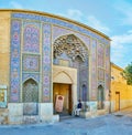 Visit Nasir Ol-Molk mosque in Shiraz, Iran Royalty Free Stock Photo