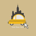 Visit New York city and choose a taxi