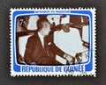 Visit of President Valery Giscard d`Estaing