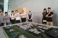 Visit Qianhai free trade zone construction planning landscape