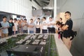 Visit Qianhai free trade zone construction planning landscape