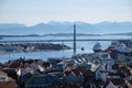 Visit of Stavanger Royalty Free Stock Photo