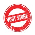 Visit Store rubber stamp