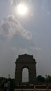 Visit to india gate, delhi, india Royalty Free Stock Photo