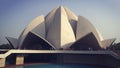 Visit to lotus temple, delhi, india