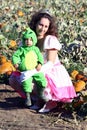 Visit to a Pumpkin Patch Royalty Free Stock Photo