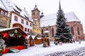Visit to the winter Christmas market in Schmalkalden