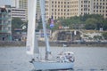 Sailboat in Havana Cuba