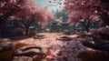 Cherry Blossom Bliss: Cinematic Martian Landscapes in Hyper-Detail and Super-Resolution CDXO