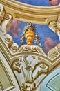 Impressive interior of Admont monastery library