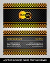 Visiting cards - taxi