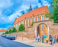 Visiting Corpus Christi Basilica in Krakow, Poland Royalty Free Stock Photo