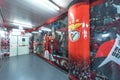 Players tunnel at Estadio da Luz arena