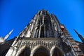 Visiting The Famos Minster in The City of Ulm. It has The highest Church Tower of The World, Swabian Alb, Germany, Europe