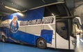 Club bus at the parking of Estadio do Dragao