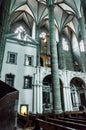 Visiting Franziskanerkirche church in Salzburg