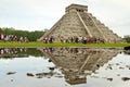 Visiting Kukulkan pyramid in Chichen Itza