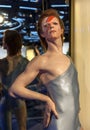 David Bowie wax figure in Madame Tussauds museum Royalty Free Stock Photo