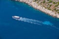 Come with me in blue watersand discover the french riviera and Royalty Free Stock Photo