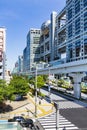 Visiting the Odaiba artificial island and the Yurikamome suspended line