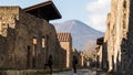 Visiting Pompeii