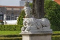 Sculpture in the park of Queluz national royal palace