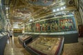 Visiting the San Marco cathedral museum in the basilica of San Marco in Venice, Italy
