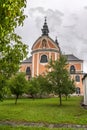 Visiting Wilhering Abbey. Austria Royalty Free Stock Photo