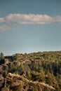 Visitor Center Hides High On Canyon Cliff