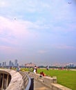 Visitor center, Marina Barrage, Singapore Royalty Free Stock Photo