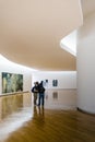 Visitor enjoy in area at the MIMESIS Art Museum Royalty Free Stock Photo