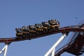 VISITOR ENJOY RIDING ROLLER COASTER IN TIVOLI GARDEN