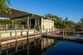 Visitor facilities at West Lake in Everglades National Park, Florida. Royalty Free Stock Photo