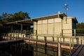 Visitor facilities at West Lake in Everglades National Park, Florida. Royalty Free Stock Photo