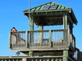 Observation tower in Ding Darling Wildlife refuge in Sanibel Florida